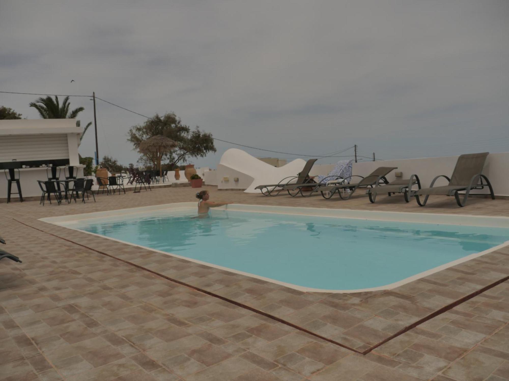 Ancient Thera Apartments Kamári Extérieur photo