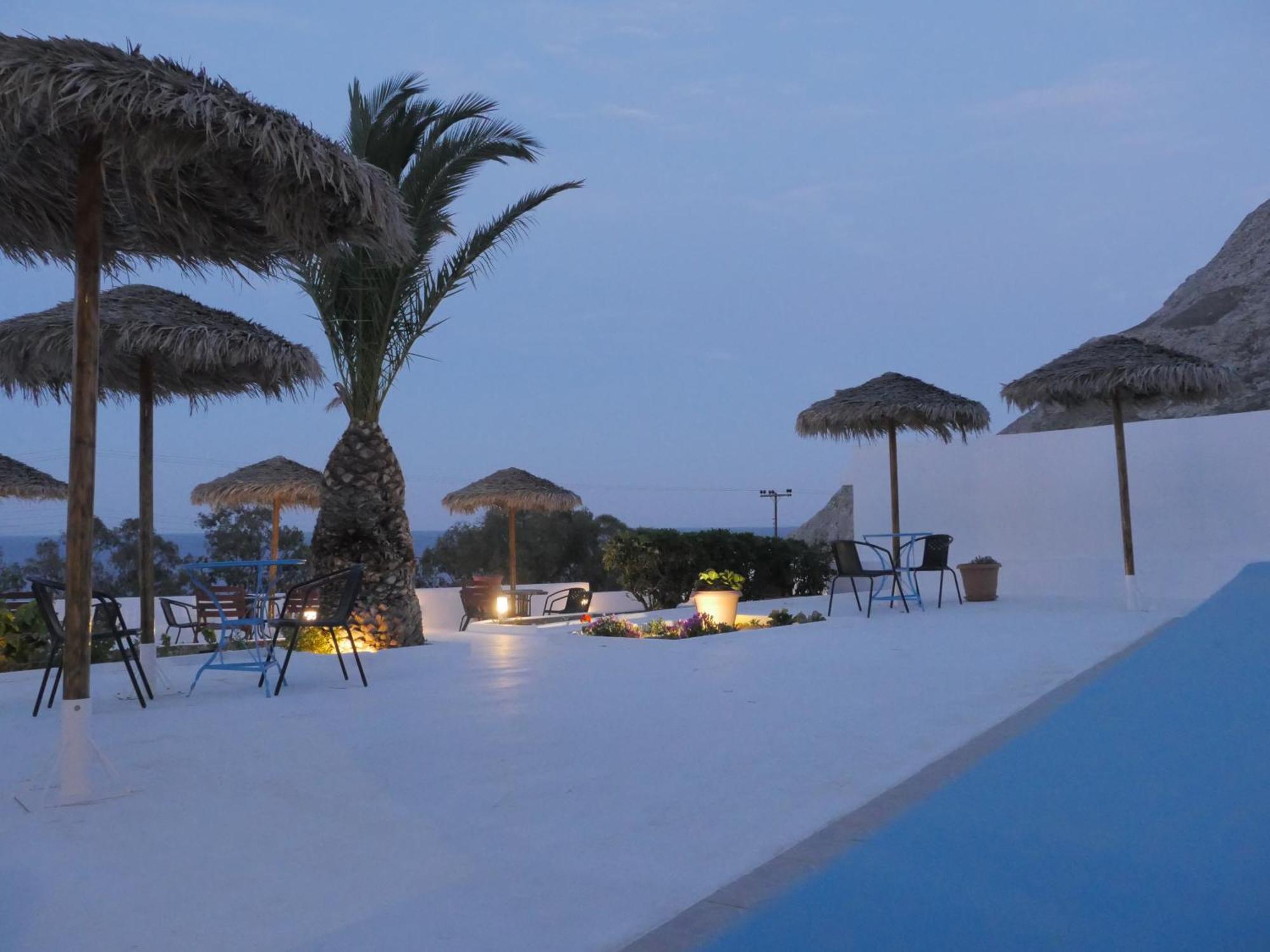 Ancient Thera Apartments Kamári Extérieur photo