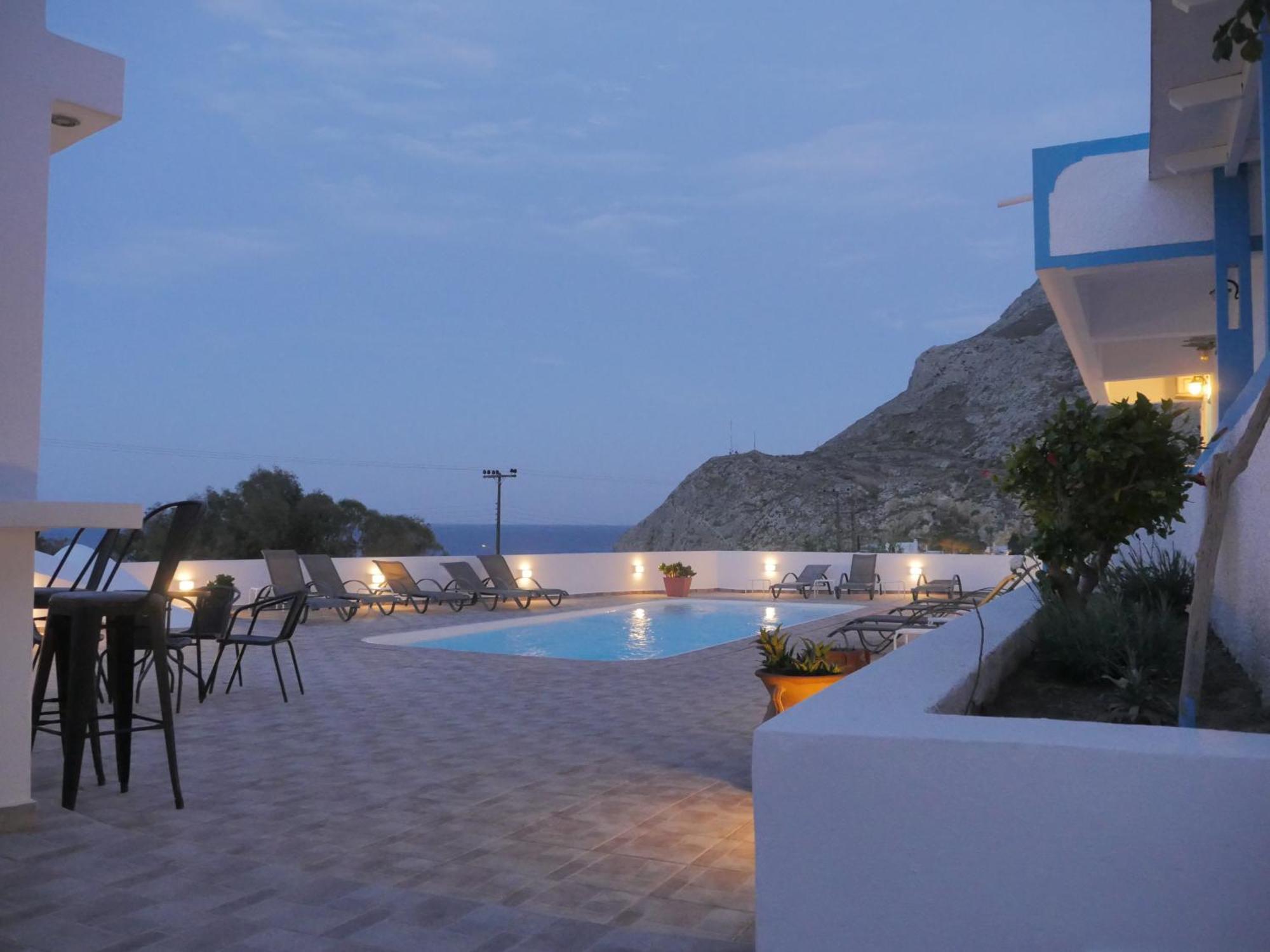 Ancient Thera Apartments Kamári Extérieur photo