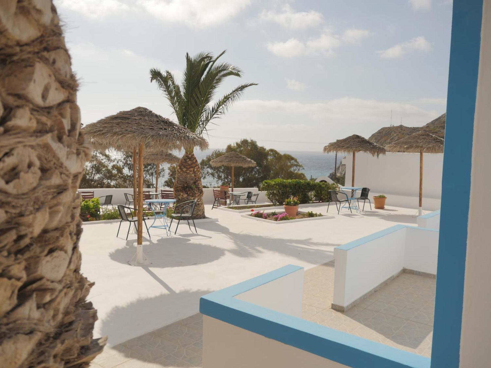 Ancient Thera Apartments Kamári Extérieur photo